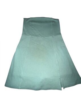 American Eagle Outfitters Strapless Mint-Teal Mini Dress